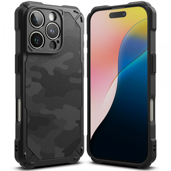 Husa pentru Apple iPhone 16 Pro, Ringke, Rugged Gear, Camuflaj