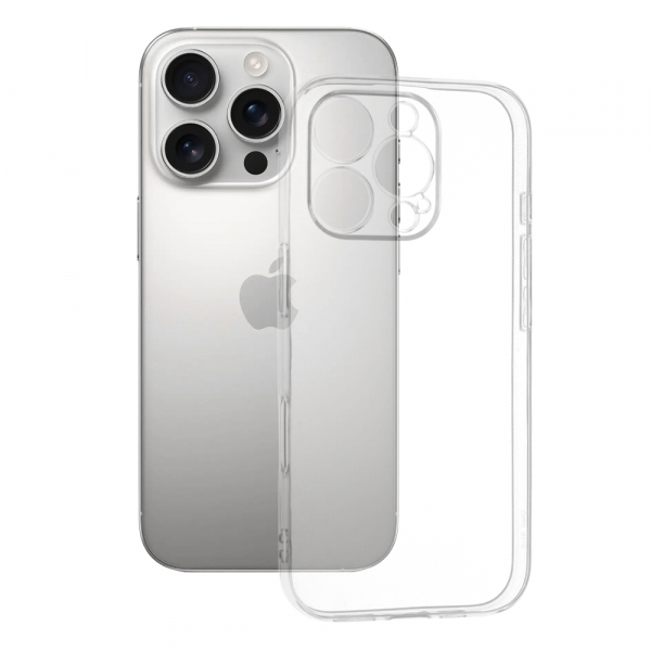 Husa pentru Apple iPhone 16 Pro, Techsuit, Clear, Transparenta