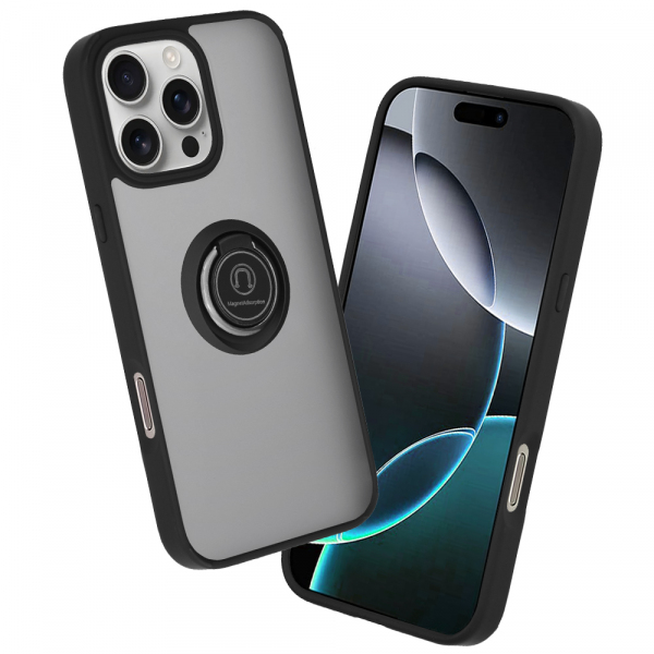 Husa pentru Apple iPhone 16 Pro, Techsuit, Glinth, Neagra