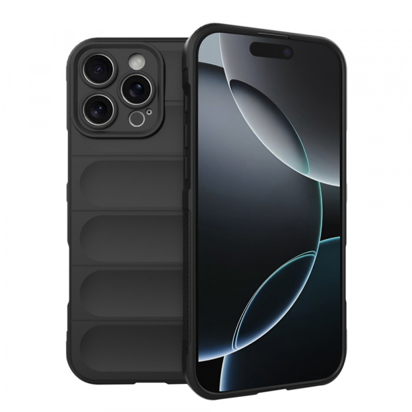 Husa pentru Apple iPhone 16 Pro, Techsuit, Magic Shield, Neagra
