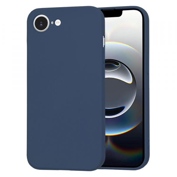 Husa pentru Apple iPhone 17e / 16e, Techsuit, SoftFlex, Bleumarin