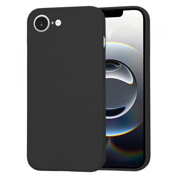 Husa pentru Apple iPhone 17e / 16e, Techsuit, SoftFlex, Neagra
