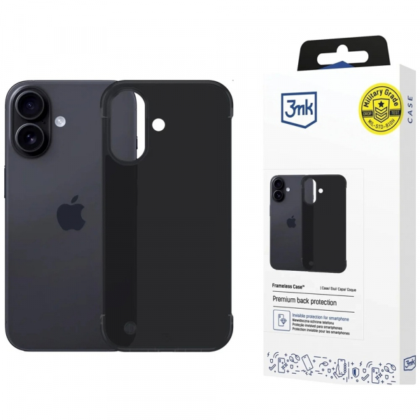 Husa pentru Apple iPhone 17, 3MK, Just20g, Neagra