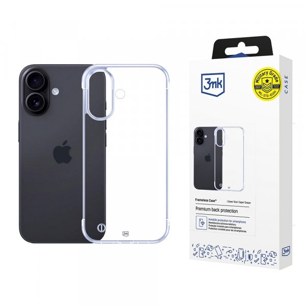 Husa pentru Apple iPhone 17, 3MK, Just20g, Transparenta