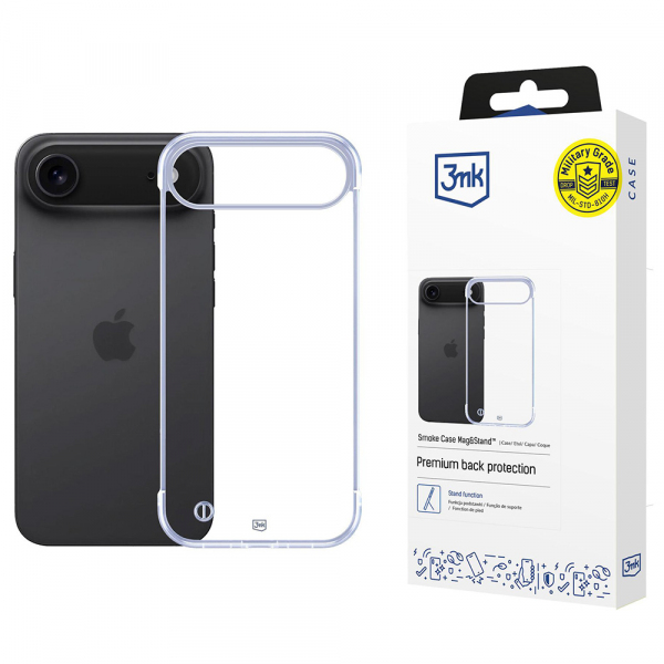 Husa pentru Apple iPhone 17 Air, 3MK, Just20g, Transparenta