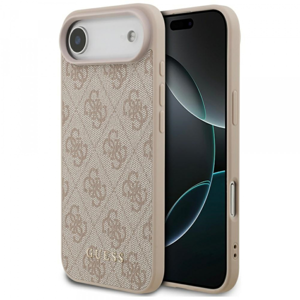 Husa pentru Apple iPhone 17 Air, Guess, 4G Classic, Roz