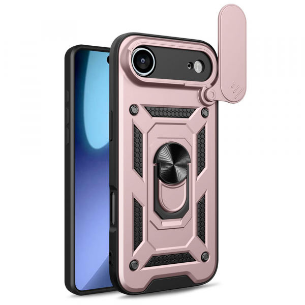 Husa pentru Apple iPhone 17 Air, Techsuit, CamShield, Roz