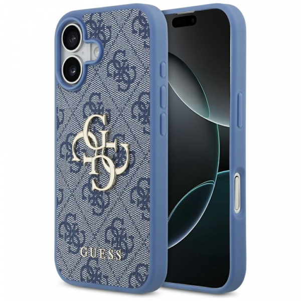 Husa pentru Apple iPhone 17, Guess, 4G Big Logo, Albastra