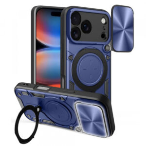 Husa pentru Apple iPhone 18 Pro Max / 17 Pro Max, Techsuit, CamGuard Pro, Albastra