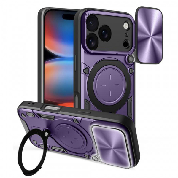 Husa pentru Apple iPhone 18 Pro Max / 17 Pro Max, Techsuit, CamGuard Pro, Mov