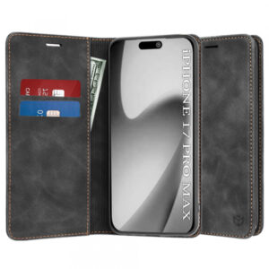 Husa pentru Apple iPhone 18 Pro Max / 17 Pro Max, Techsuit, Confy, Neagra
