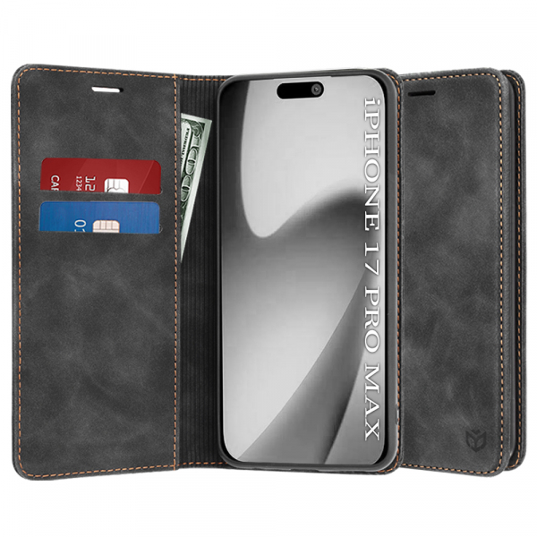 Husa pentru Apple iPhone 18 Pro Max / 17 Pro Max, Techsuit, Confy, Neagra