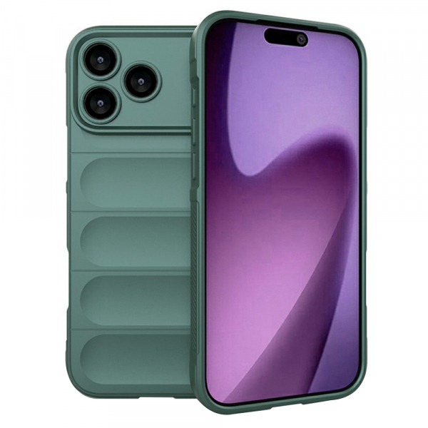 Husa pentru Apple iPhone 18 Pro Max / 17 Pro Max, Techsuit, Magic Shield, Verde