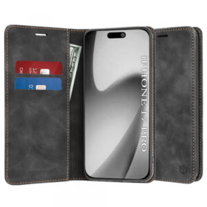 Husa pentru Apple iPhone 18 Pro / 17 Pro, Techsuit, Confy, Neagra