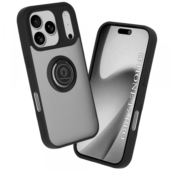 Husa pentru Apple iPhone 18 Pro / 17 Pro, Techsuit, Glinth, Neagra