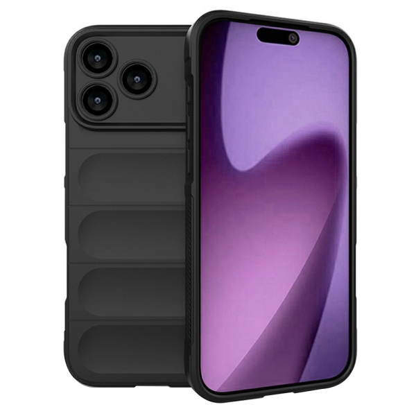 Husa pentru Apple iPhone 18 Pro / 17 Pro, Techsuit, Magic Shield, Neagra