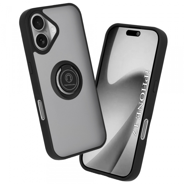 Husa pentru Apple iPhone 17, Techsuit, Glinth, Neagra