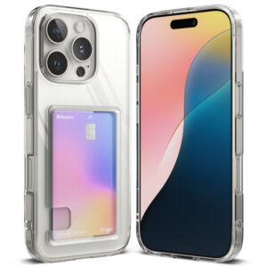 Husa pentru Apple iPhone 16 Pro Max, Ringke, Fusion Card, Transparenta