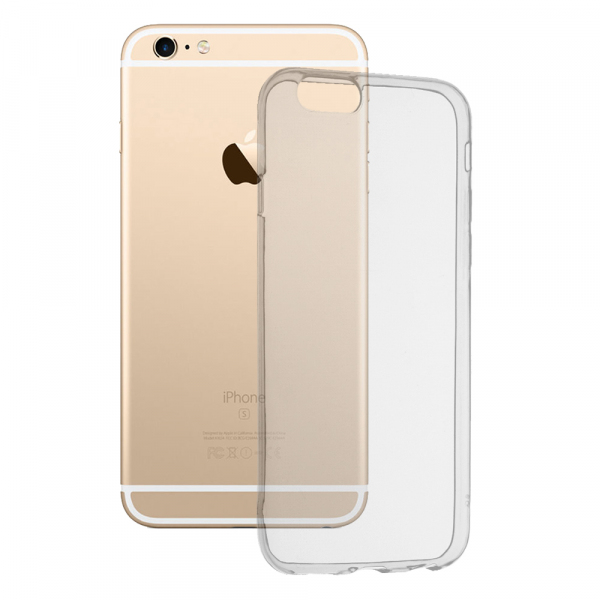 Husa pentru Apple iPhone 6s Plus / 6 Plus, Techsuit, Clear, Transparenta
