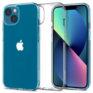 Husa pentru Apple iPhone 13, Spigen, Liquid Crystal, Transparenta ACS03515