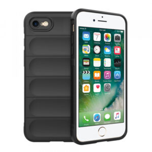 Husa pentru Apple iPhone SE (2022) / SE (2020) / 8 / 7, Techsuit, Magic Shield, Neagra