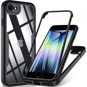 Husa pentru Apple iPhone SE (2022) / SE (2020) / 8 / 7, Techsuit, ColorVerse 360, Neagra