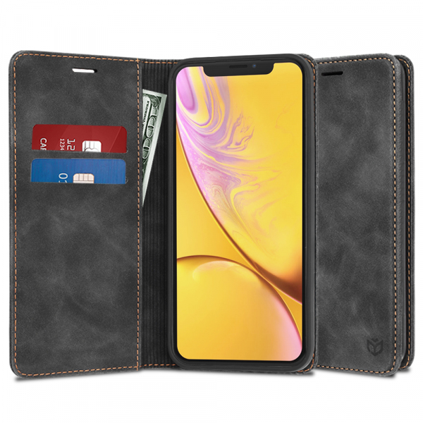 Husa pentru Apple iPhone XR, Techsuit, Confy, Neagra