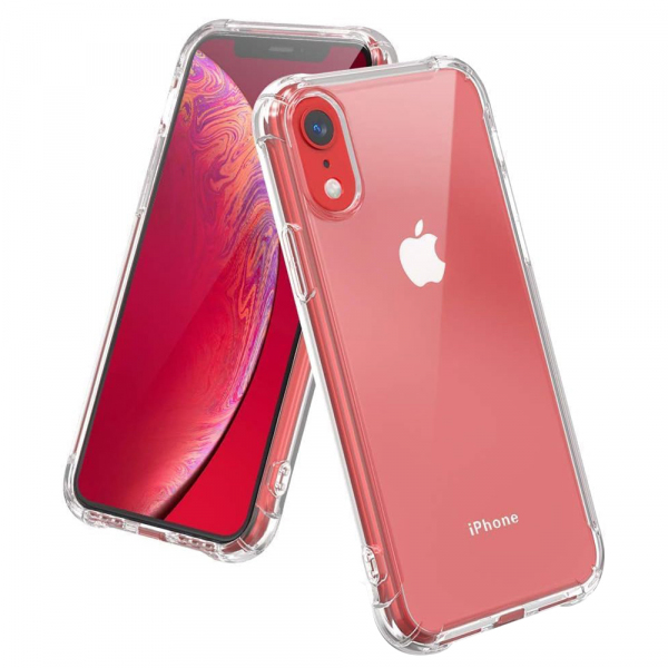 Husa pentru Apple iPhone XR, Techsuit, Shockproof Clear, Transparenta