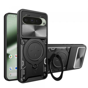 Husa pentru Google Pixel 10 Pro / 10, Techsuit, CamGuard Pro, Neagra