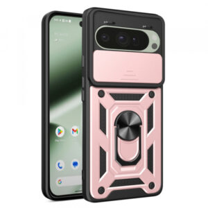 Husa pentru Google Pixel 10 Pro / 10, Techsuit, CamShield, Roz