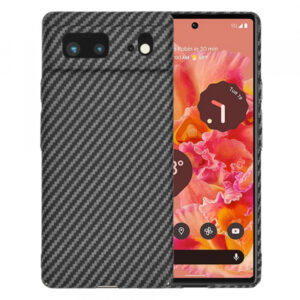 Husa pentru Google Pixel 6, Techsuit, Carbonite FiberShell, Neagra