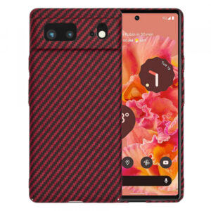 Husa pentru Google Pixel 6, Techsuit, Carbonite FiberShell, Rosie