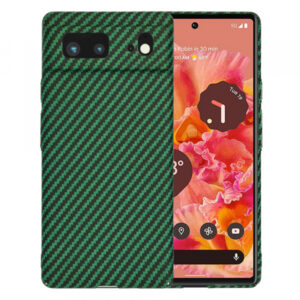 Husa pentru Google Pixel 6, Techsuit, Carbonite FiberShell, Verde
