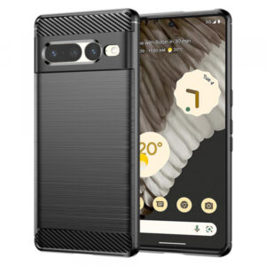 Husa pentru Google Pixel 7 Pro, Techsuit, Carbon, Neagra