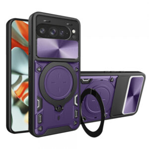 Husa pentru Google Pixel 9 Pro XL, Techsuit, CamGuard Pro, Mov