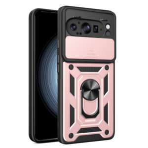 Husa pentru Google Pixel 9 Pro XL, Techsuit, CamShield, Roz