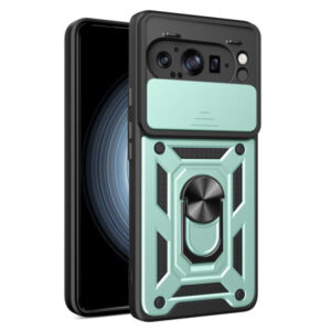 Husa pentru Google Pixel 9 Pro XL, Techsuit, CamShield, Verde