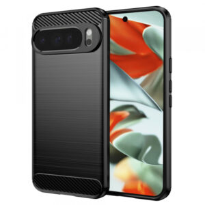 Husa pentru Google Pixel 9 Pro XL, Techsuit, Carbon, Neagra