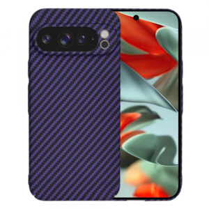 Husa pentru Google Pixel 9 Pro XL, Techsuit, Carbonite FiberShell, Mov