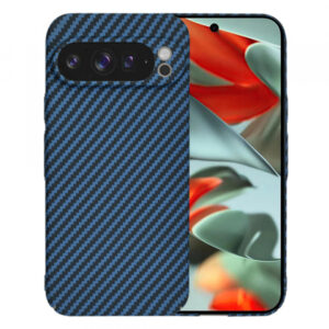 Husa pentru Google Pixel 9 Pro XL, Techsuit, Carbonite FiberShell, Turcoaz