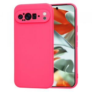 Husa pentru Google Pixel 9 Pro XL, Techsuit, SoftFlex, Roz Inchis