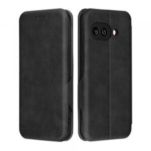 Husa pentru Google Pixel 9a, Techsuit, Safe Wallet Plus, Neagra