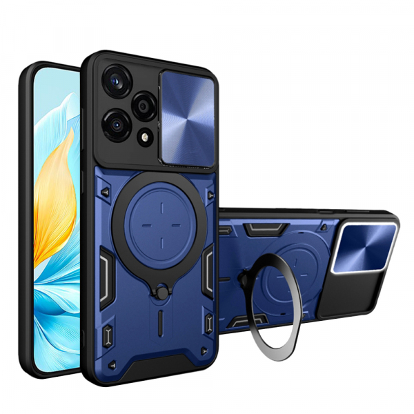 Husa pentru Honor 200 Lite, Techsuit, CamGuard Pro, Albastra