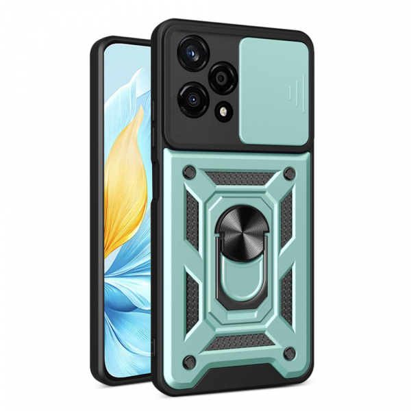 Husa pentru Honor 200 Lite, Techsuit, CamShield, Verde
