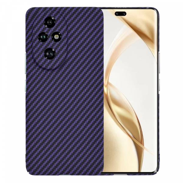 Husa pentru Honor 200 Pro, Techsuit, Carbonite FiberShell, Mov