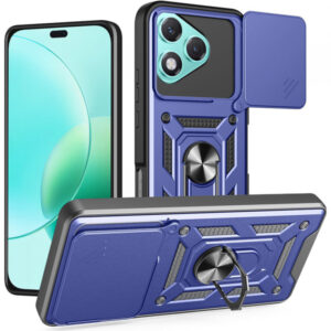 Husa pentru Honor 400 Lite, Techsuit, CamShield, Albastra