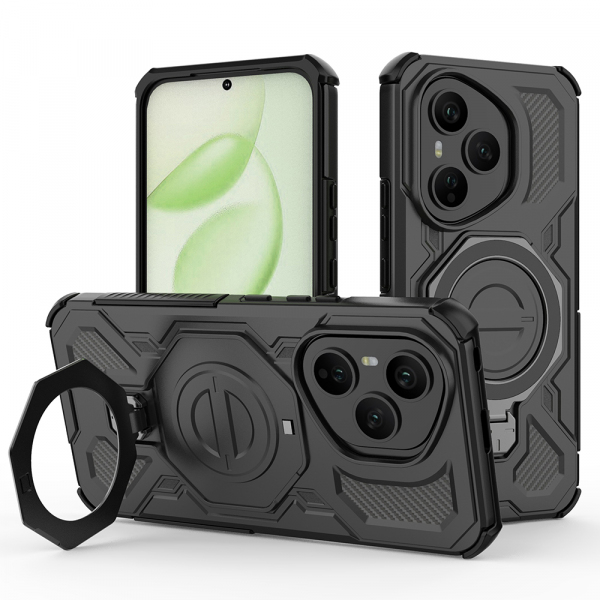 Husa pentru Honor 400 Pro, Techsuit, Carbon Shield Pro, Neagra