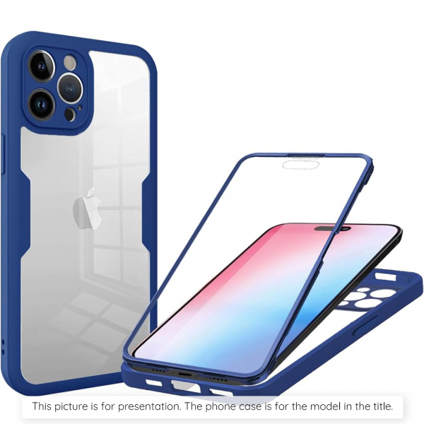 Husa pentru Honor 400 Pro, Techsuit, ColorVerse 360, Albastra