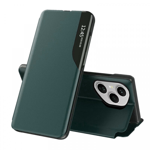 Husa pentru Honor 400 Pro, Techsuit, eFold, Verde