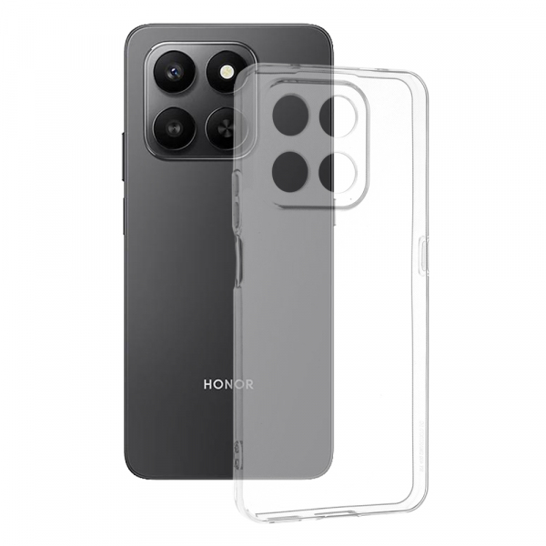 Husa pentru Honor 400 Smart 4G / X7d 4G / 400 Smart 5G, Techsuit, Clear, Transparenta